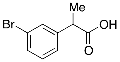 2-(3-Bromophenyl)propanoic Acid - Chemical structure and product image