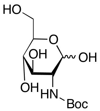 N-Boc-D-glucosamine - Chemical structure and product image