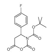 N-Boc-beta-alanine-beta-4-fluorophenyl-n-carboxyanhydride - Chemical structure and product image