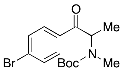 N-Boc-4-Bromomethcathinone - Chemical structure and product image
