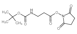 Boc-beta-Ala-OSu - Chemical structure and product image