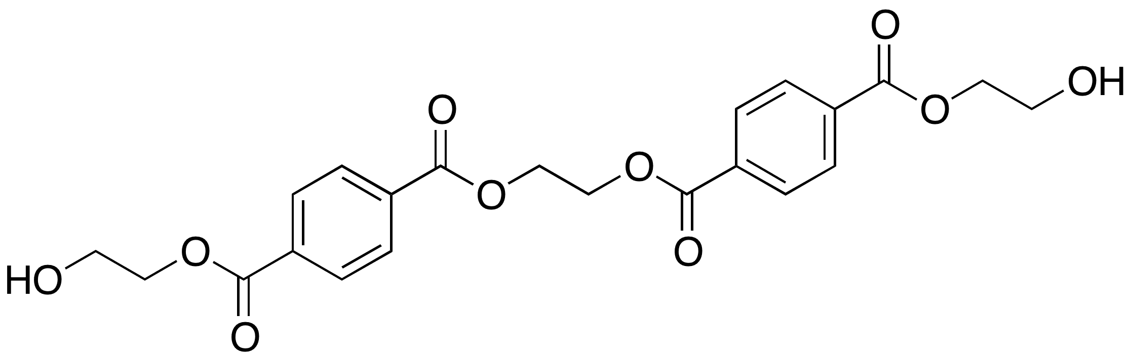 1,2-Bis[p-(2-hydroxyethoxycarbonyl)benzoyloxy]ethane - Chemical structure and product image