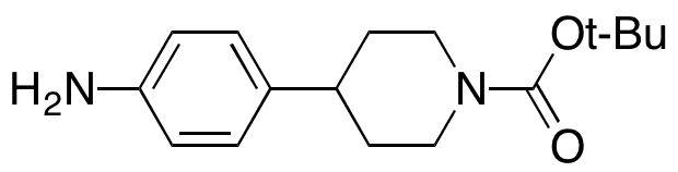 1-Boc-4-(4-aminophenyl)piperidine - Chemical structure and product image