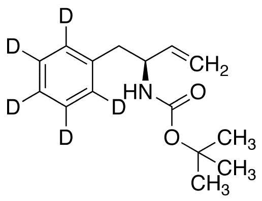 (S)-3-Boc-amino-4-phenyl-d5-1-butene - Chemical structure and product image