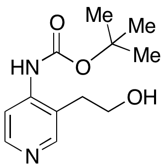 2-[4-(Boc-amino)-3-pyridyl]ethanol - Chemical structure and product image