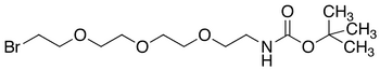 1-Boc-amino-3,6,9-trioxaundecanyl-11-bromide - Chemical structure and product image