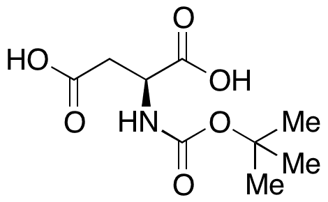 N-Boc-L-aspartic Acid - Chemical structure and product image