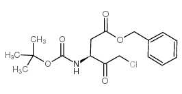 Boc-L-aspartic acid beta-benzyl ester chloromethylketone - Chemical structure and product image