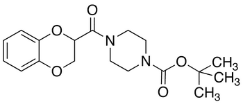 4-Boc-1-(1,4-benzodioxan-2-ylcarbonyl)piperazine - Chemical structure and product image