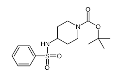1-Boc-4-benzenesulfonamidopiperidine - Chemical structure and product image