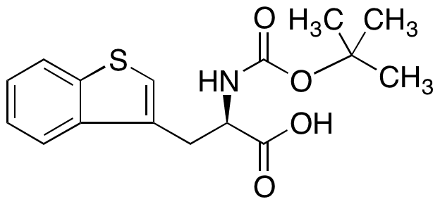 Boc-D-3-Benzothienylalanine - Chemical structure and product image
