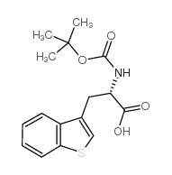 Boc-L-3-benzothienylalanine - Chemical structure and product image