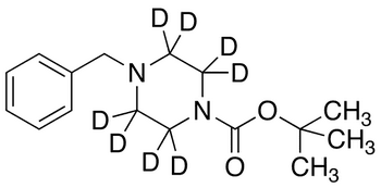 N-Boc-N-Benzylpiperazine-d8 - Chemical structure and product image