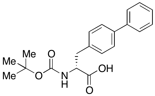 Boc-D-4,4-biphenylalanine - Chemical structure and product image