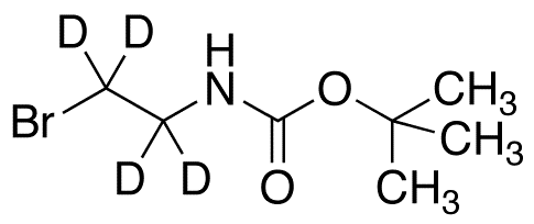 N-t-Boc-2-bromoethylamine-d4 - Chemical structure and product image