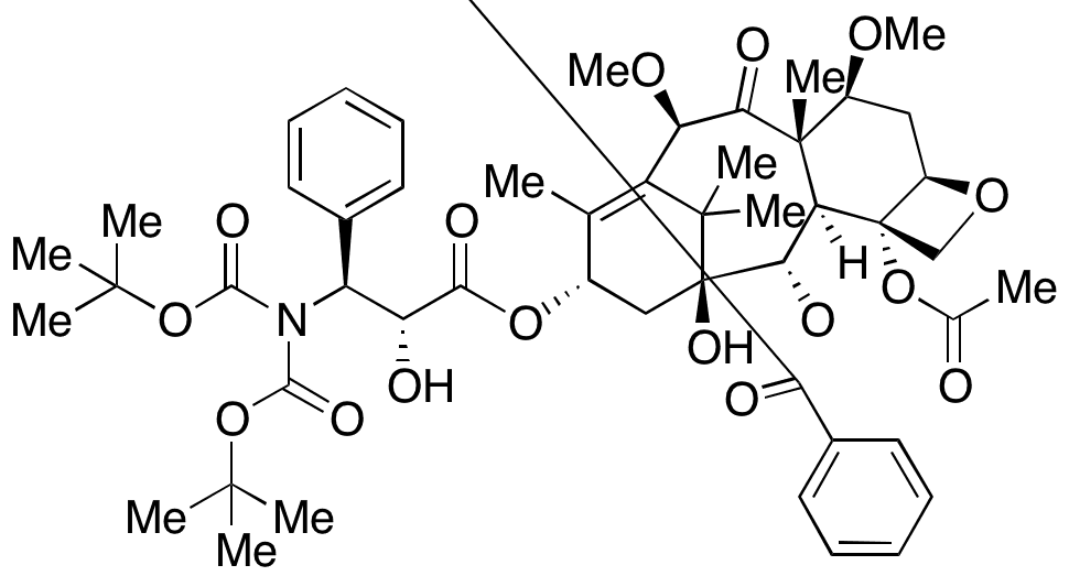 N-Boc-cabazitaxel - Chemical structure and product image
