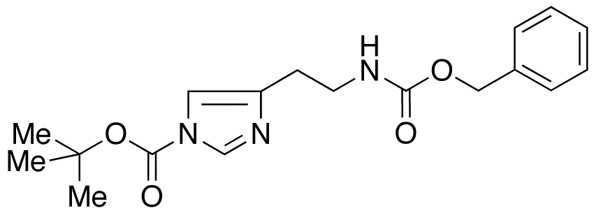 N-Boc N-Carboxybenzyl Histamine - Chemical structure and product image
