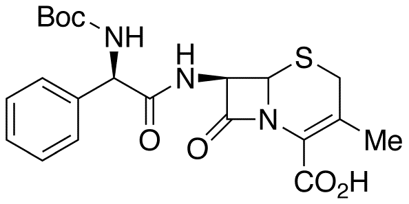 N-Boc-Cephalexin - Chemical structure and product image
