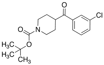 N-Boc-4-(3-chlorobenzoyl)piperidine - Chemical structure and product image
