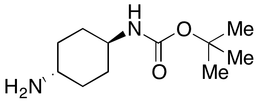trans-N-Boc-1,4-cyclohexanediamine - Chemical structure and product image