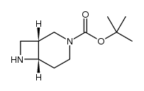 cis-3-Boc-3,7-diazabicyclo[4.2.0]octane - Chemical structure and product image
