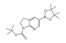 1-BOC-2,3-dihydro-7-azaindole-5-boronic Acid Pinacol Ester - Chemical structure and product image