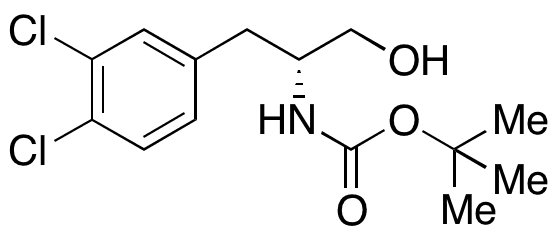 N-Boc-D-3,4-Dichlorophenylalaninol - Chemical structure and product image