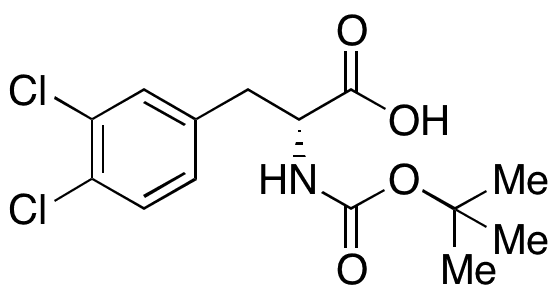 N-Boc-D-3,4-dichlorophenylalanine - Chemical structure and product image