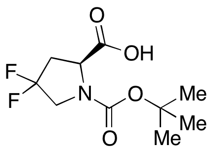 N-Boc-4,4-Difluoro-L-proline - Chemical structure and product image