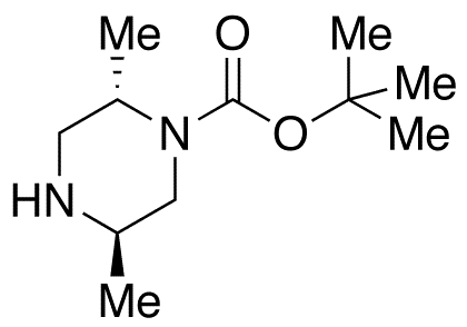 (2S,5R)-1-Boc-2,5-dimethylpiperazine - Chemical structure and product image