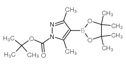 1-Boc-3,5-dimethylpyrazole-4-boronic Acid Pinacol Ester - Chemical structure and product image