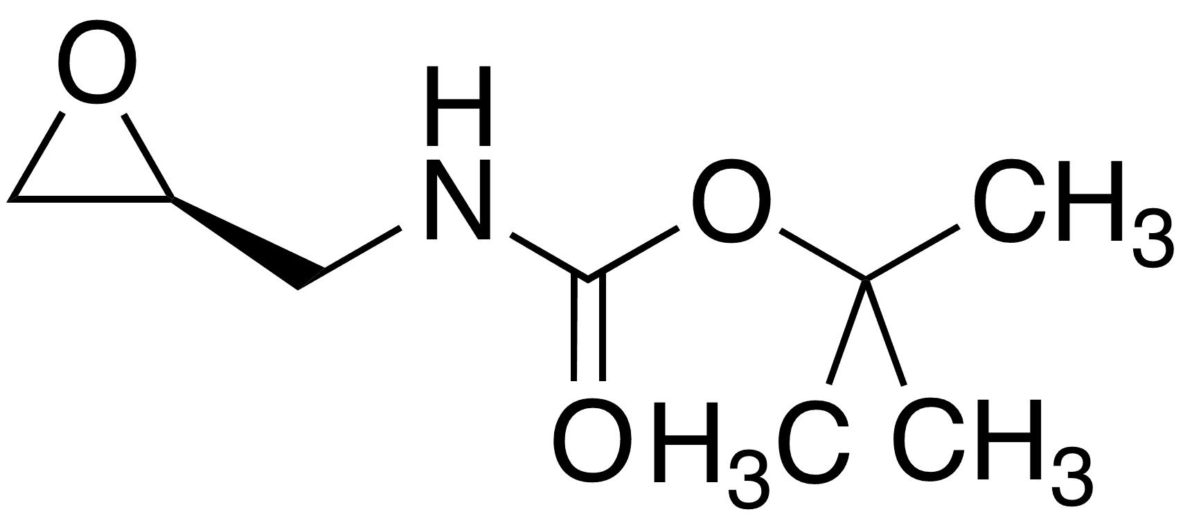 (S)-N-Boc-2,3-epoxypropylamine - Chemical structure and product image
