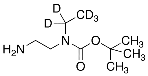 N-Boc-N-ethylethylenediamine-d5 - Chemical structure and product image