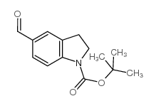 1-Boc-5-formylindoline - Chemical structure and product image