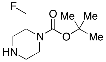 1-N-Boc-2-fluoromethylpiperazine - Chemical structure and product image
