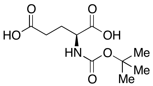 N-Boc-L-glutamic Acid - Chemical structure and product image