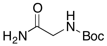 Boc-Glycinamide - Chemical structure and product image