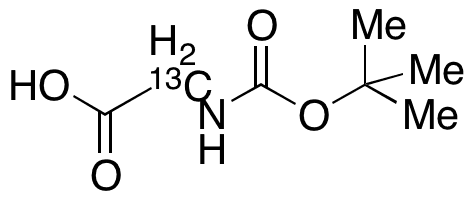 N-Boc-glycine-13C - Chemical structure and product image