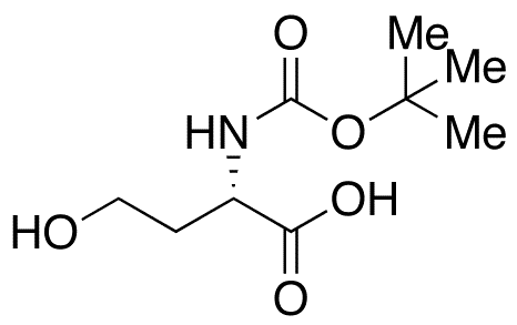 N-Boc-L-Homoserine - Chemical structure and product image
