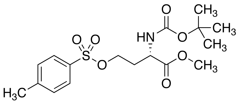 (S)-N-Boc-L-homoserine Methyl Ester Tosylate - Chemical structure and product image