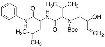 (R,S)-N-t-Boc-alpha-(2-hydroxy-3-butenyl)-L-valinyl-L-leucinyl Anilide - Chemical structure and product image