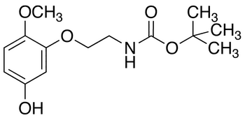 N-t-Boc-2-(5-hydroxy-2-methoxyphenoxy)-ethylamine - Chemical structure and product image