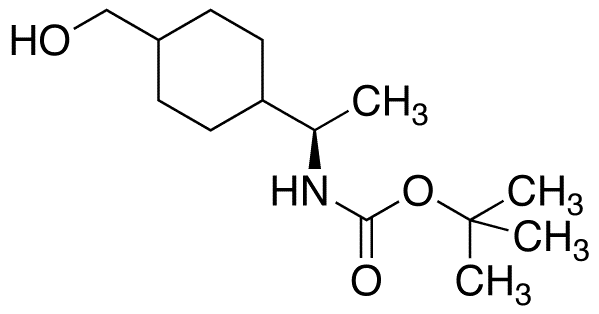 (1R)-N-Boc-1-[4-(hydroxymethyl)cyclohexyl]ethan-1-amine - Chemical structure and product image
