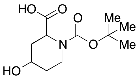 (2R,4S)-Boc-4-hydroxypiperidine-2-carboxylic Acid - Chemical structure and product image