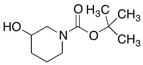 1-Boc-3-Hydroxypiperidine - Chemical structure and product image
