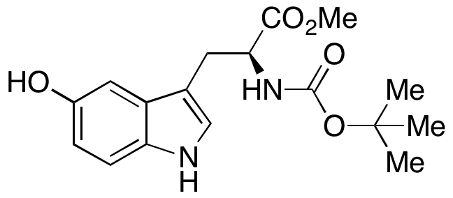 N-Boc-5-hydroxytryptophan Methyl Ester - Chemical structure and product image