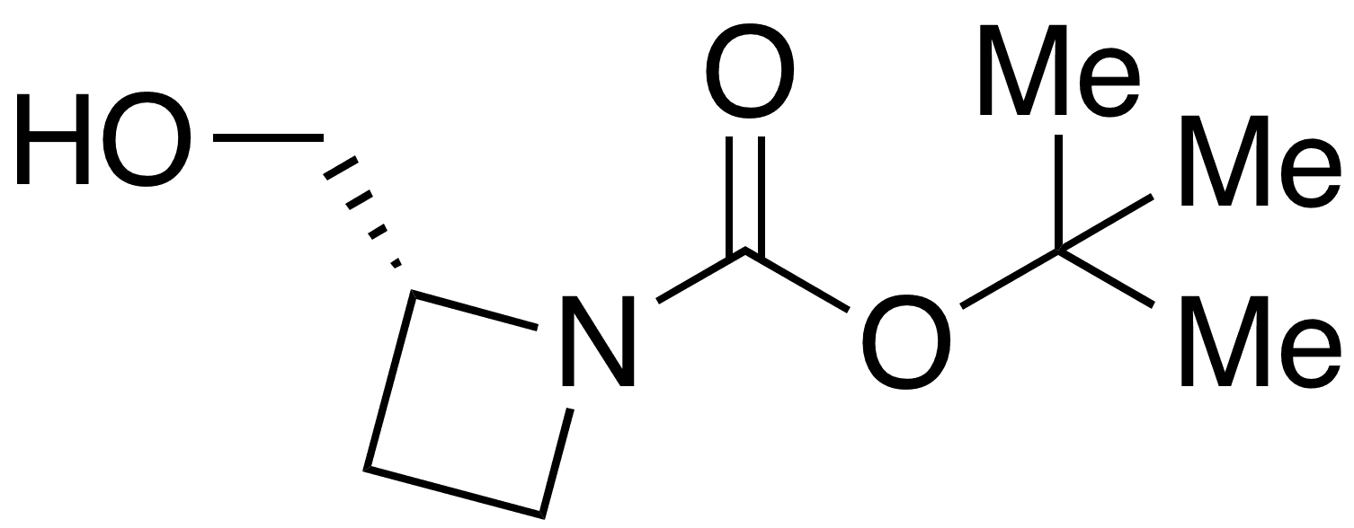 (2R)-1-Boc-2-(hydroxymethyl)azetidine - Chemical structure and product image