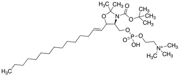 N-Boc-[N-3-O-isopropylidene]-D-erythro-sphingosylphosphorylcholine - Chemical structure and product image