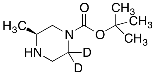 (S)-4-Boc-2-methylpiperazine-5,5-D2 - Chemical structure and product image