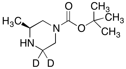 (S)-4-Boc-2-methylpiperazine-6,6-D2 - Chemical structure and product image
